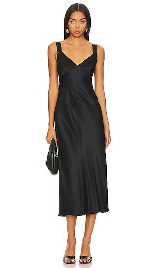 Jacinda Dress in Black | Revolve Clothing (Global)