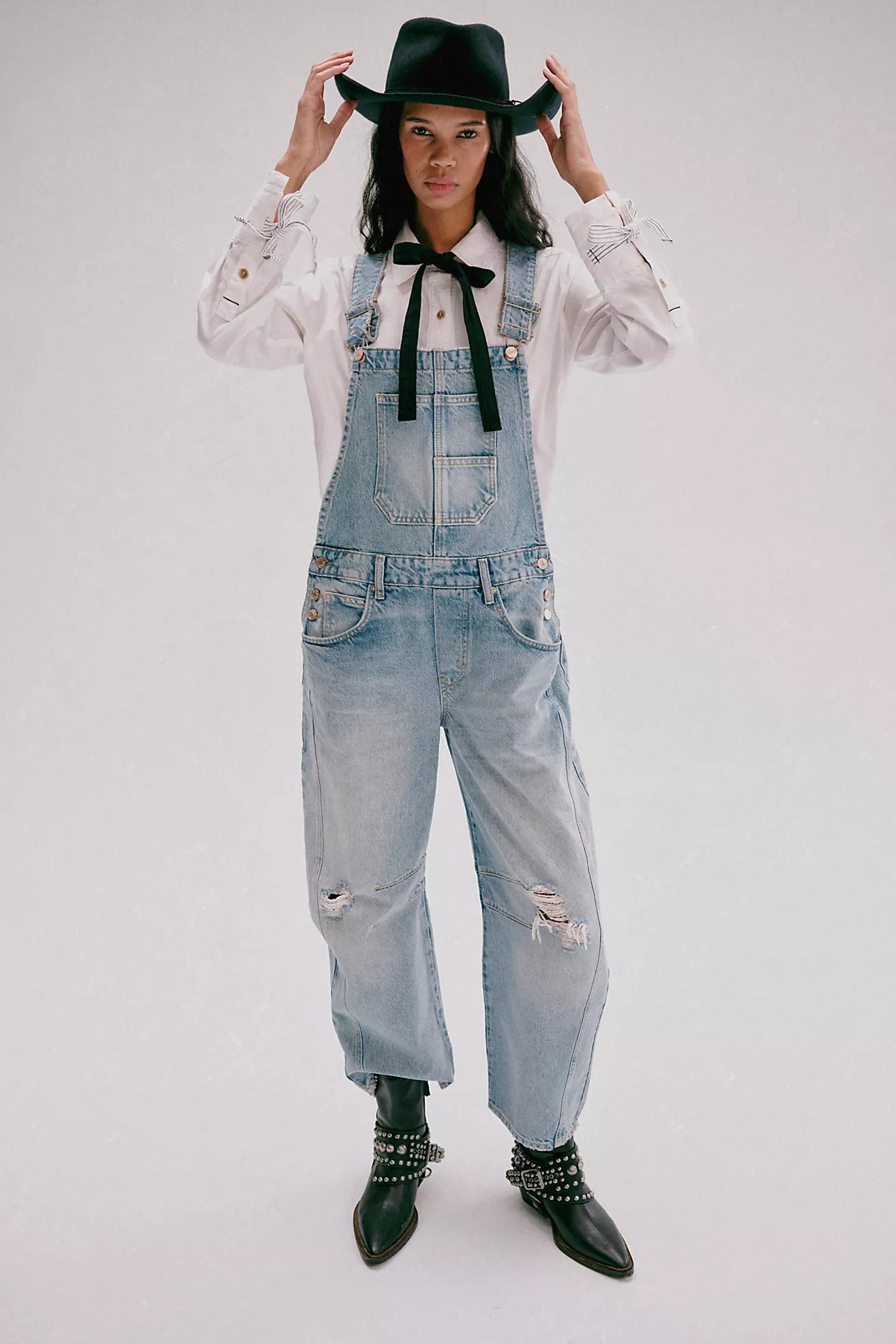 We The Free Good Luck Barrel Overalls | Free People (Global - UK&FR Excluded)