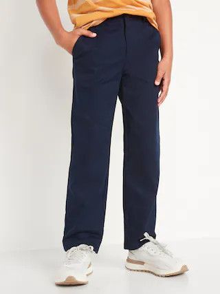 Straight Built-In Flex Uniform Pants for Boys | Old Navy (US)
