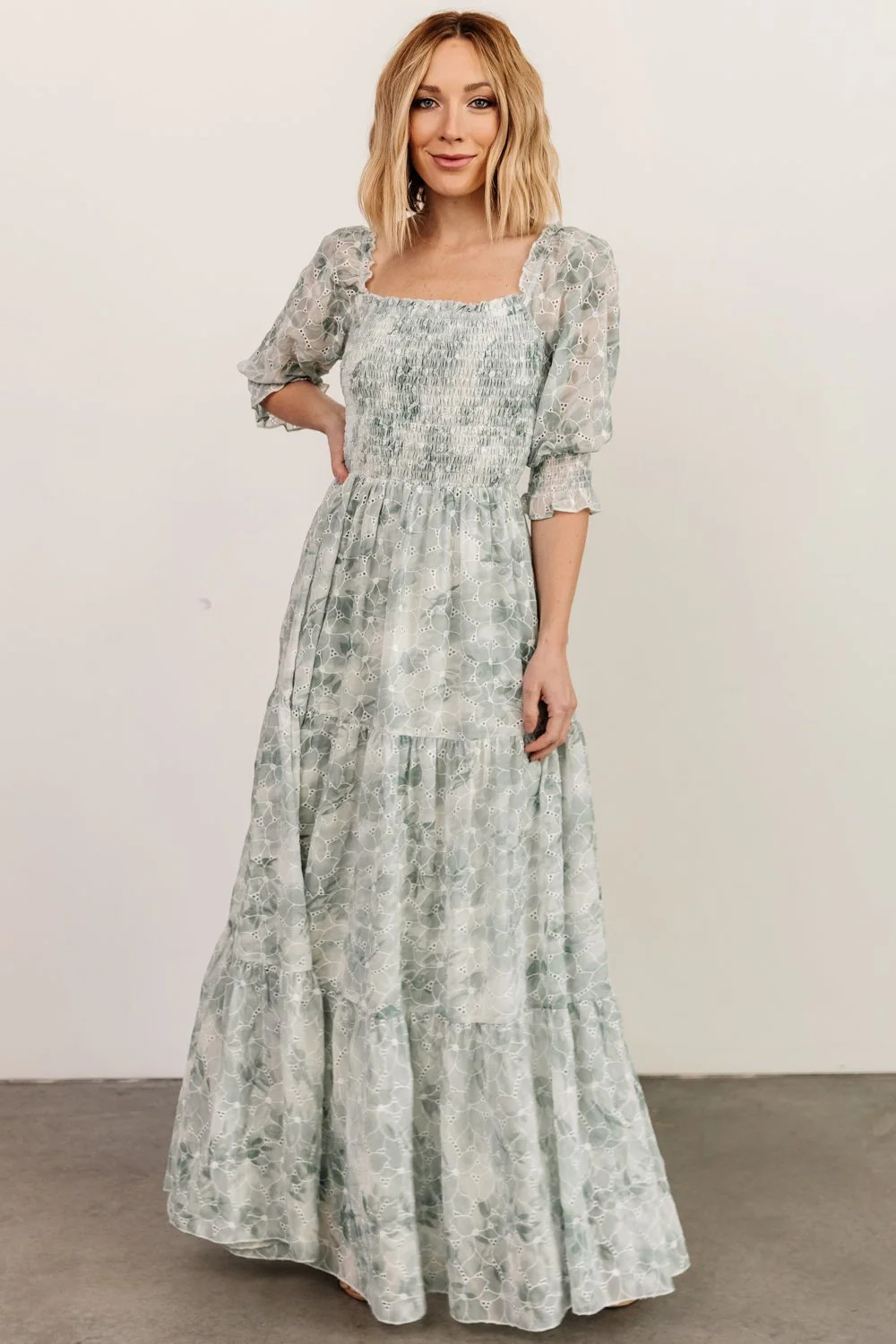 Bailey Eyelet Maxi Dress | Baltic Born