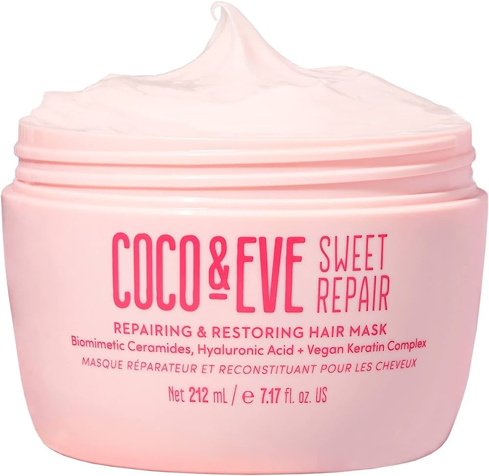 Coco & Eve Sweet Repair Repairing and Restoring Hair Mask. Blend of Biomimetic Ceramides, Hyaluro... | Amazon (US)