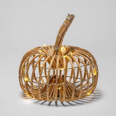 8" Harvest Light Up Decorative Pumpkin - Spritz™ | Target