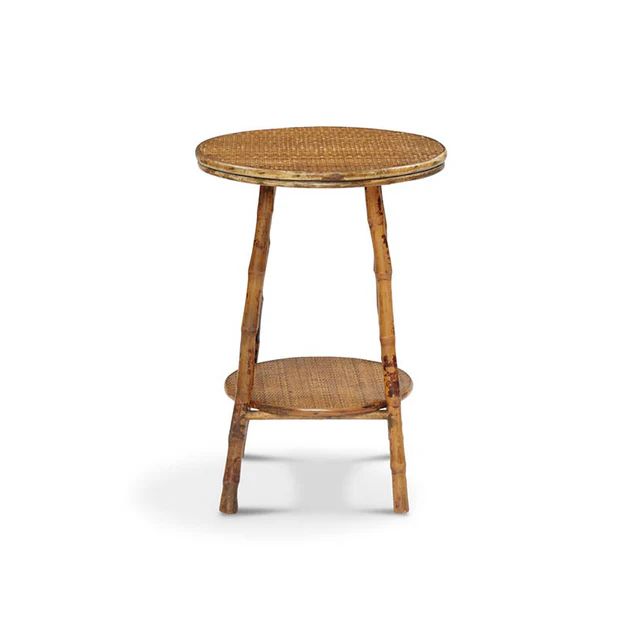 Polynesian Bamboo Side Table | Cailini Coastal