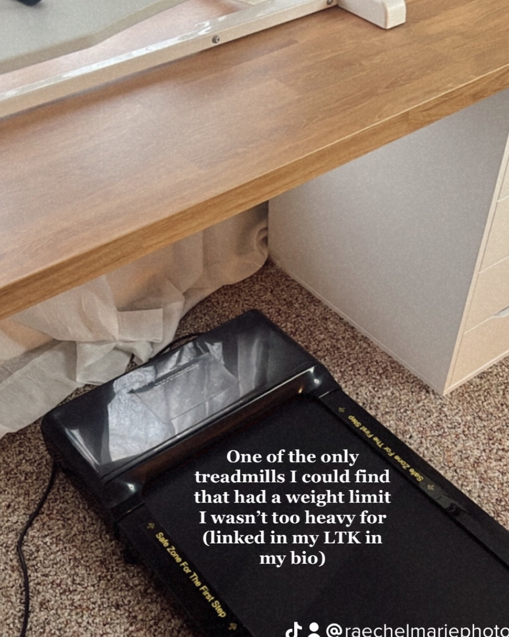 Under the desk treadmill 🚶‍♀️#walkingpad #treadmill #underthedeskwalkingpad