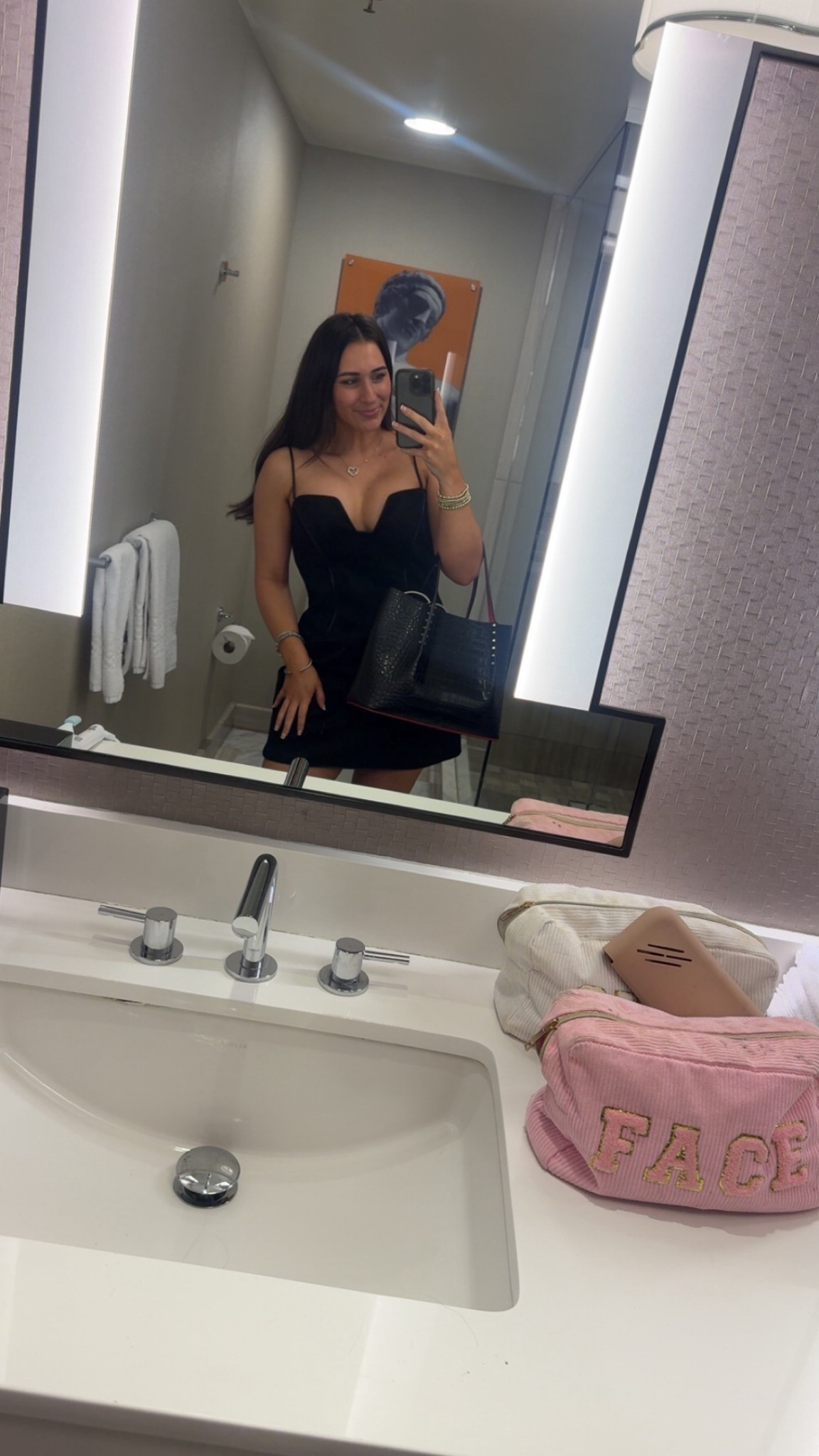 Black suede dress perfect for Vegas! 

#LTKmomlife #LTKSaleAlert #LTKgrwm