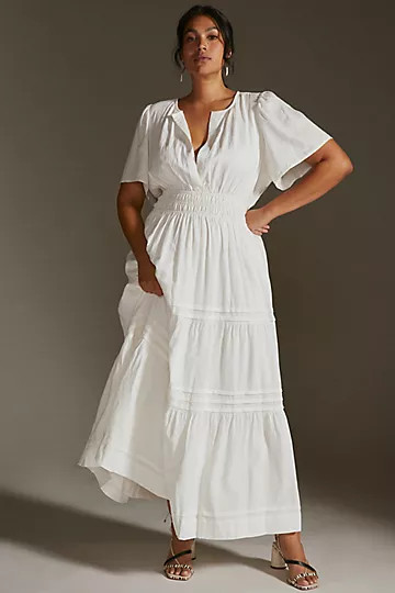 Somerset Linen Maxi Dress | Anthropologie (UK)