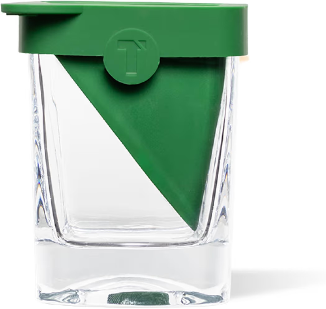 Corkcicle Premium Old Fashioned Glass with Silicone Ice Mold - Whiskey Chilling Glass for Bourbon... | Amazon (US)