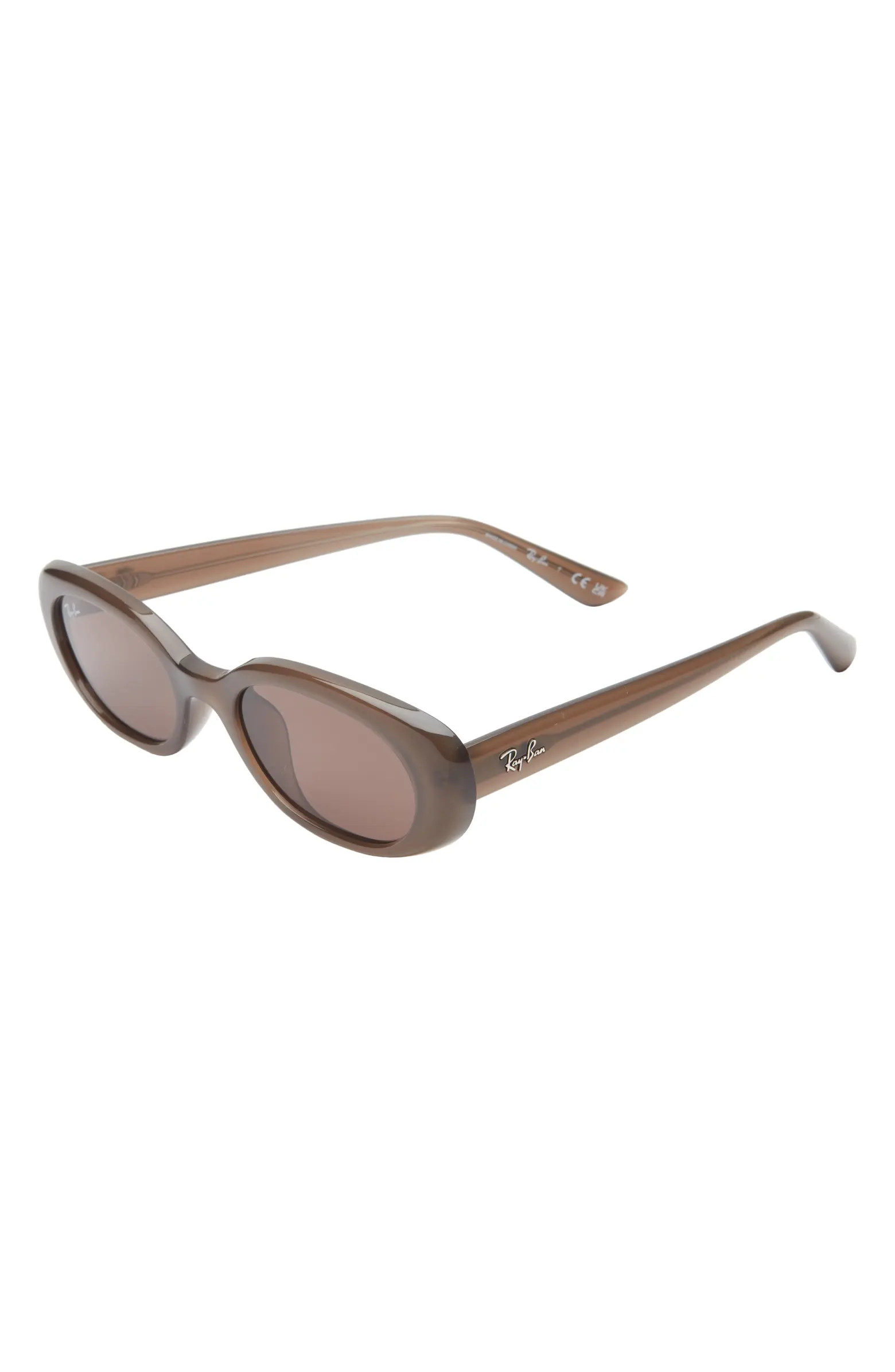 53mm Pillow Oval Sunglasses | Nordstrom