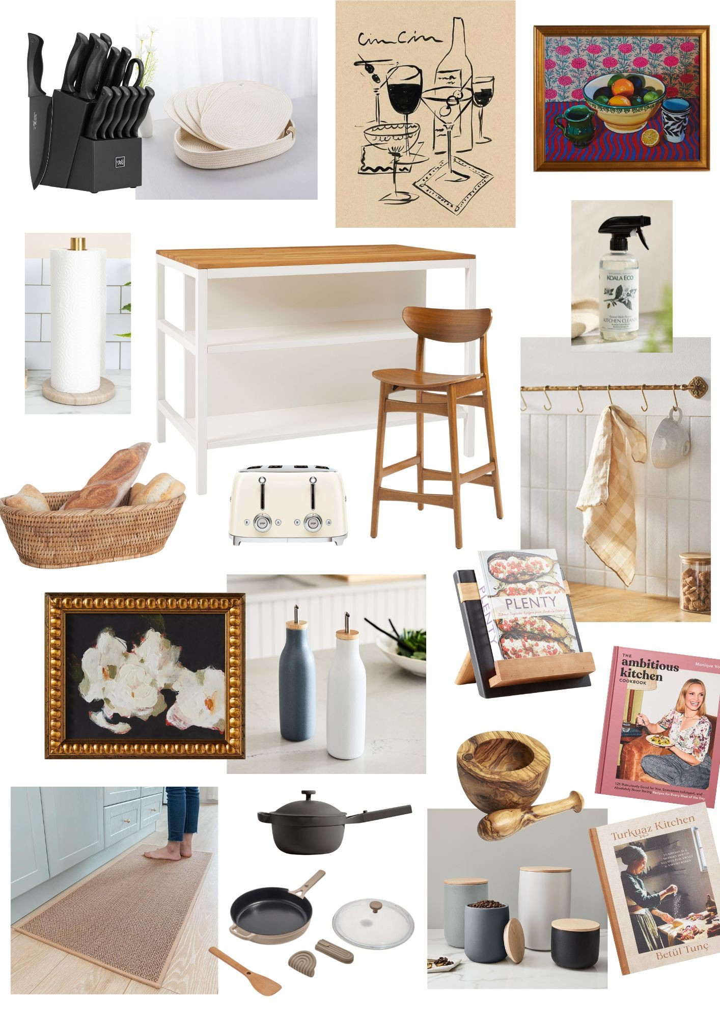 Weekly Mood Board: A Modern Cottage Kitchen ⭐️ This mood board started out super modern, but by the end of curating it, I had inexplicably gone in a more textured, rustic direction! I love the evolution of where it ended up, and hope you do, too. Shop the sleek, colorful collection here!

#LTKFindsUnder100 #LTKHome #LTKFindsUnder50