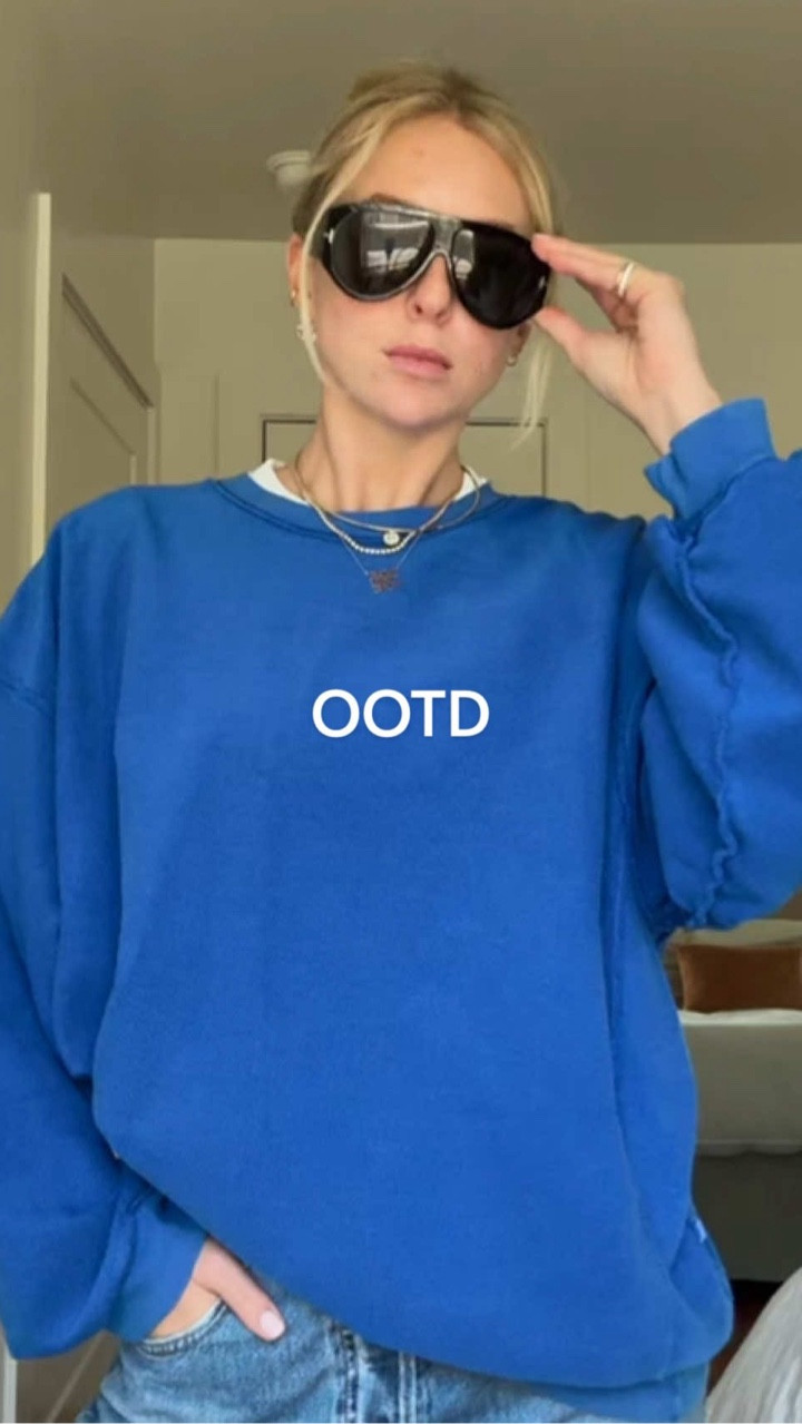 feeling blue in this daily drills crewneck! 💙

#LTKSeasonal #LTKStyleTip