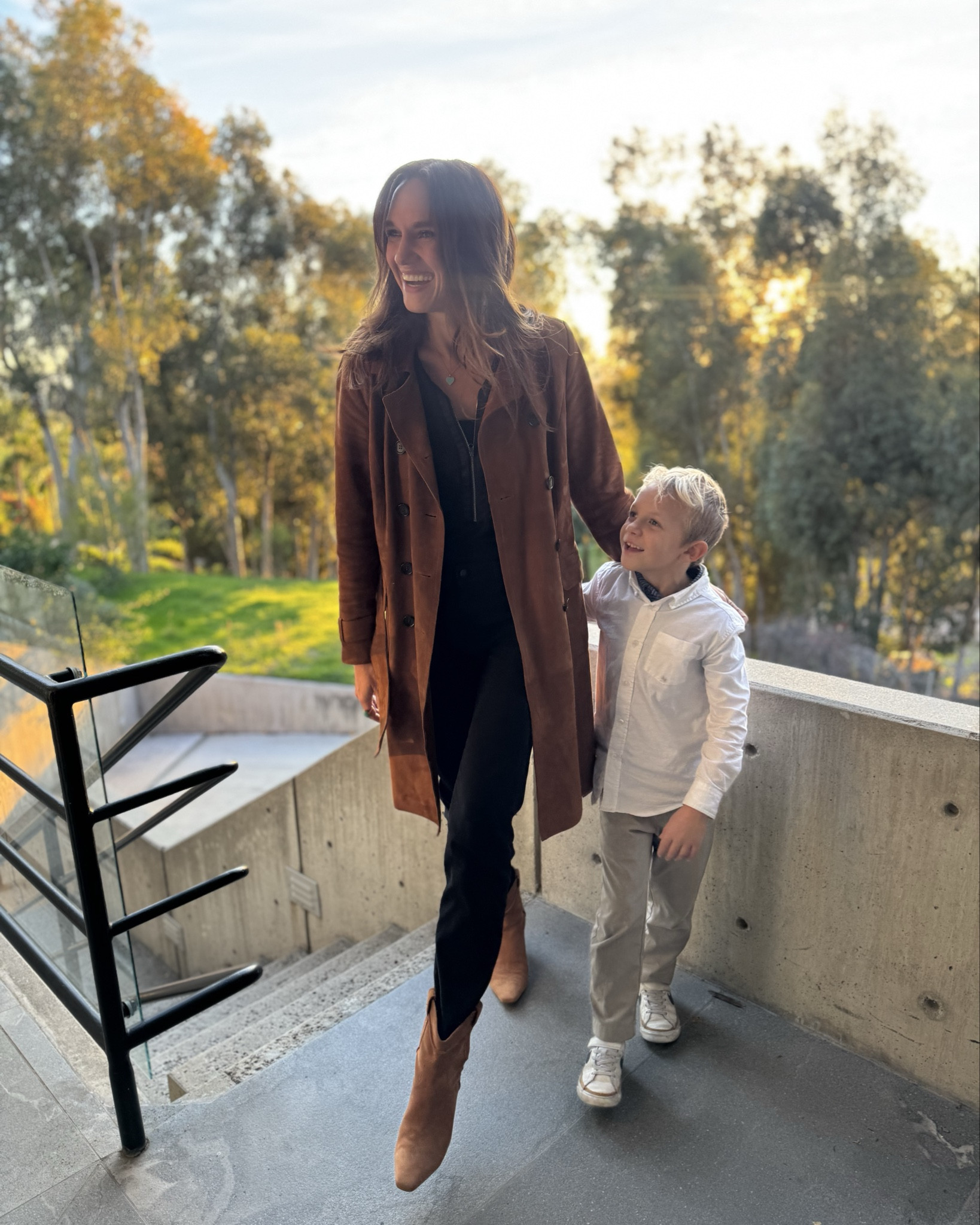 Suede jacket this is Talbots sold out  I linked similar 
Talbots jeans size down