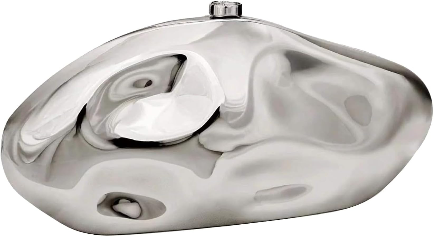 Acrylic Clutch Purse Formal Evening Bag Metallic Clutch for Women Prom Wedding Dress Clutch Bag | Amazon (US)