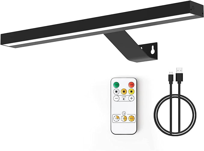 MIOBLUE Wireless Picture Lights,Rechargeable Battery Art Display Light with Remote Control, Dimma... | Amazon (US)