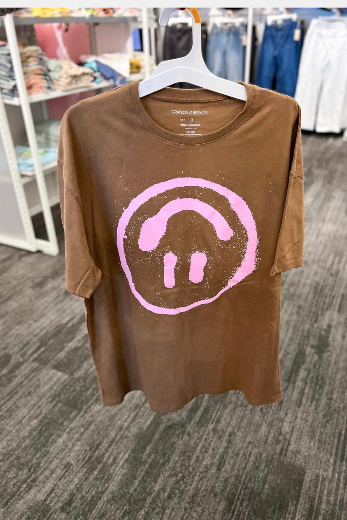 New smiley t shirt from target! 

#LTKunder50 #LTKFind