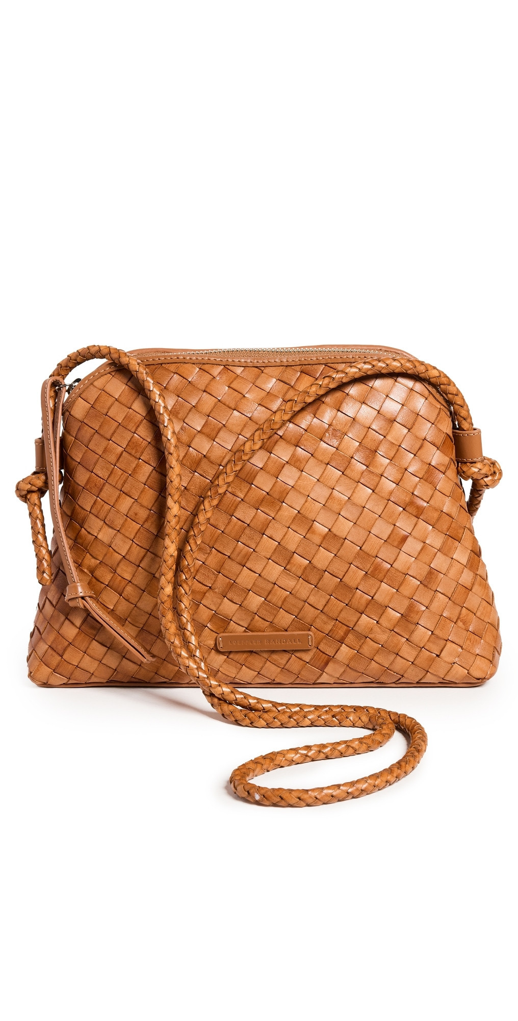 Loeffler Randall Mallory Woven Crossbody Bag Timber One Size | Shopbop