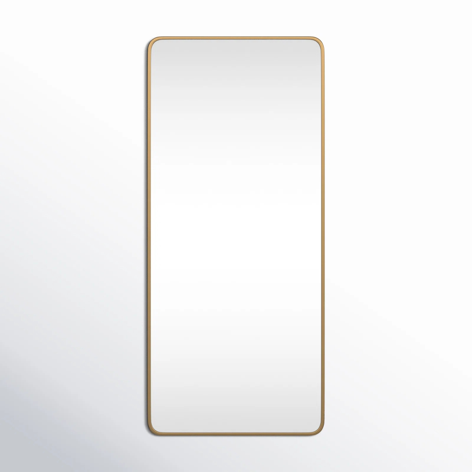 Sabine Metal Rounded Rectangle Wall Mirror | AllModern