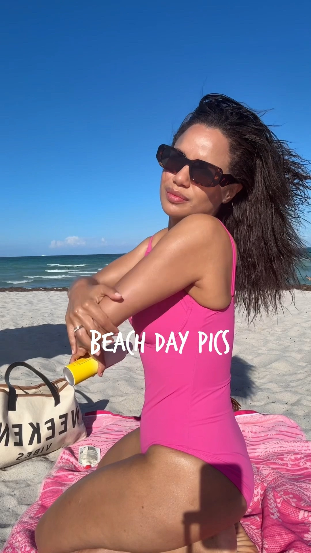 Beach Day☀️ skin, Hair, makeup, outfit✌️☺️#beachday #beachoutfit #beachmakeup 

#LTKBeauty #LTKPetite #LTKSeasonal