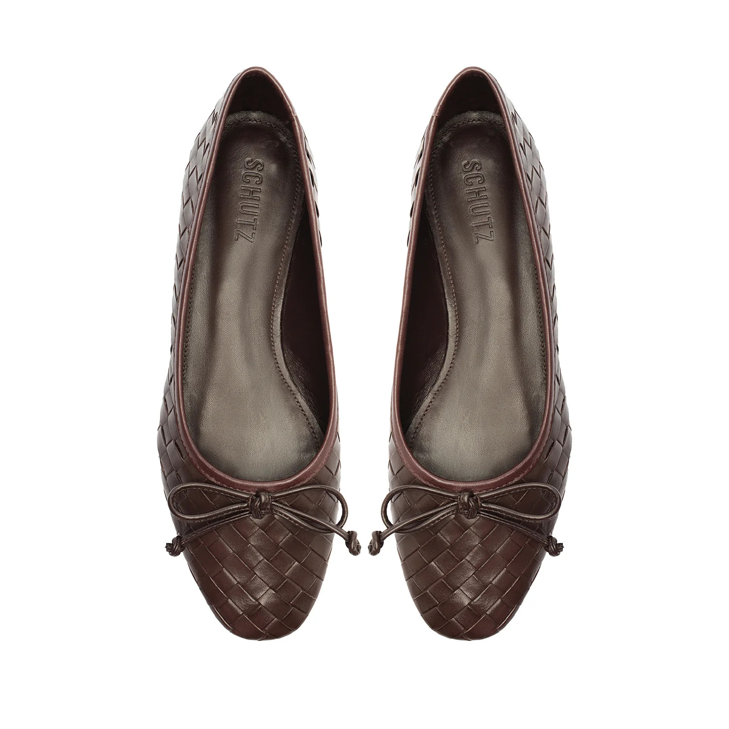Arissa Woven Leather Flat | Schutz Shoes (US)