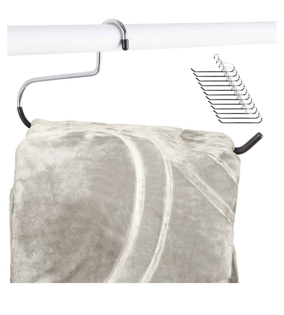 the best blanket hangers for home organization 

#LTKHome #LTKFindsUnder50