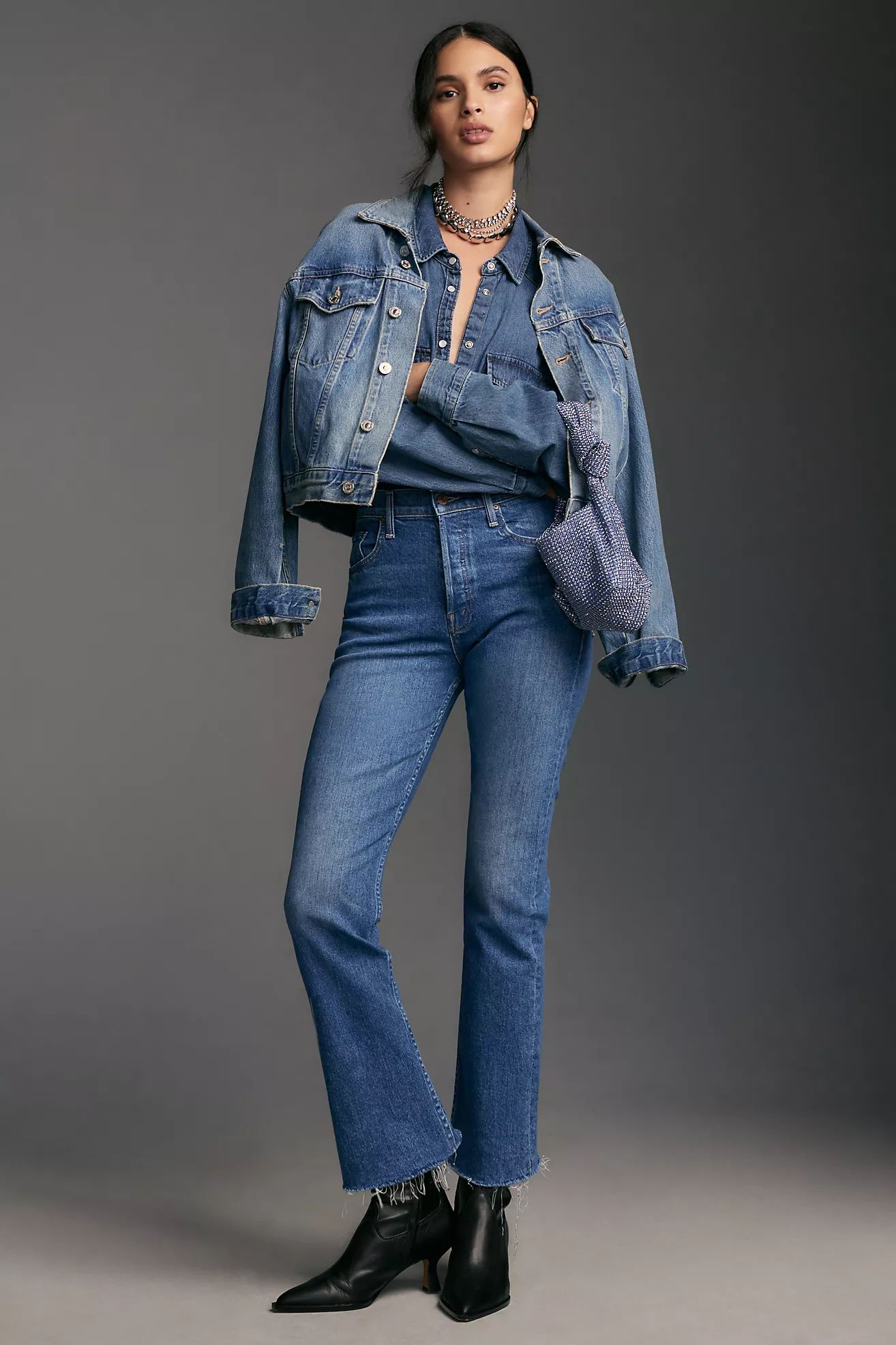 MOTHER Tomcat High-Rise Straight-Leg Ankle Jeans | Anthropologie (US)