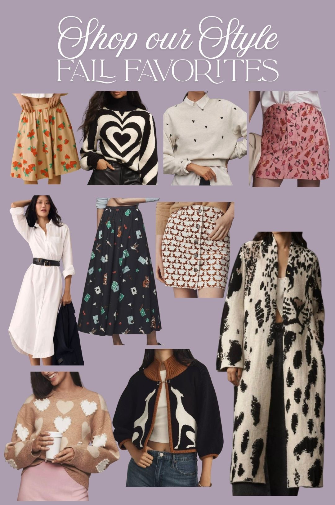 Fall Anthropologie favorites! 