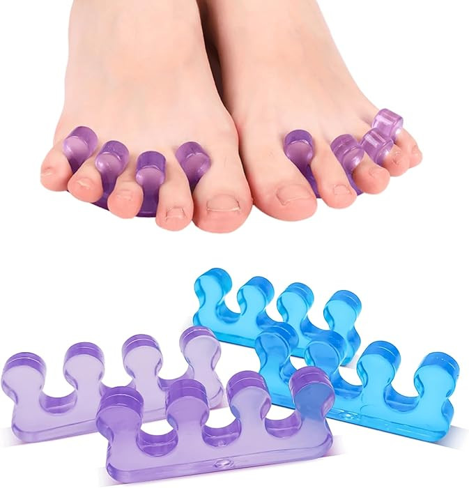 SUNFATT Toe Separators for Pedicure,Toe Separators for Women,Pedicure Toe Spacers for Separating ... | Amazon (US)
