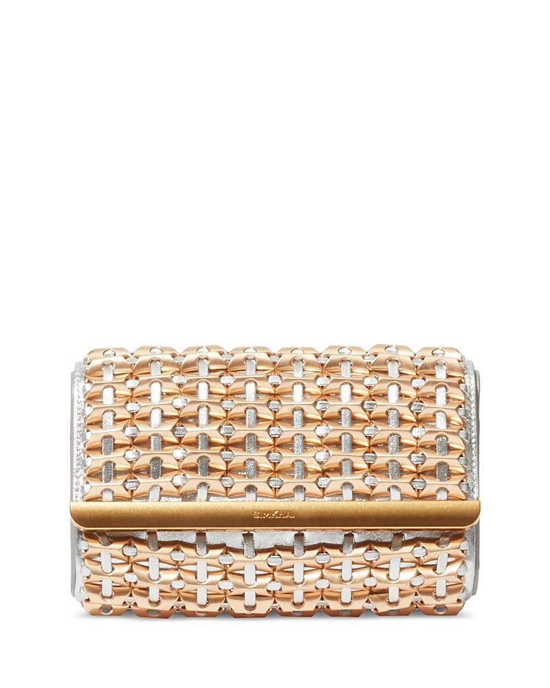 Simkhai Rola Beaded Metallic Leather Clutch | Bloomingdale's (US)
