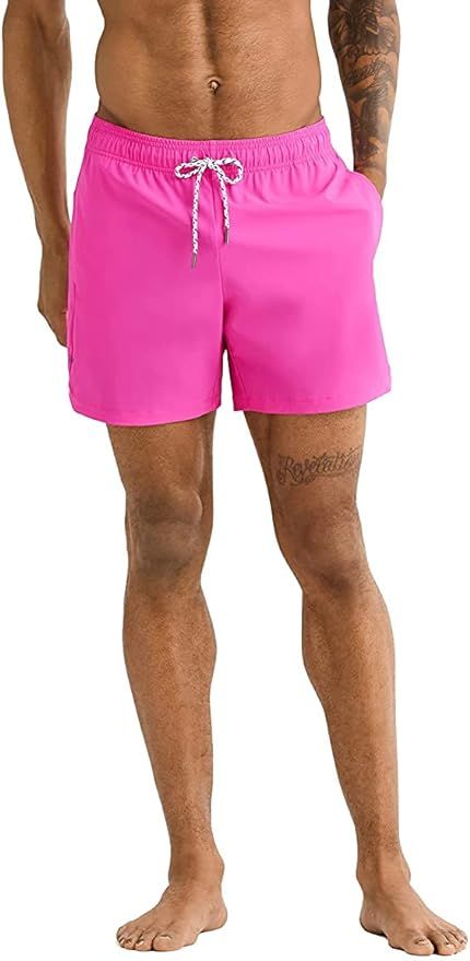 Rhone Men's 6" Fletcher Swim Trunks with Four-Way Quick-Dry Stretch Fabric, Soft Mesh Liner, and ... | Amazon (US)