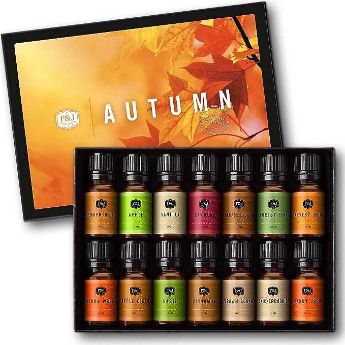 Autumn Set of 14 Premium Grade Fragrance Oils - 10ml | Amazon (US)
