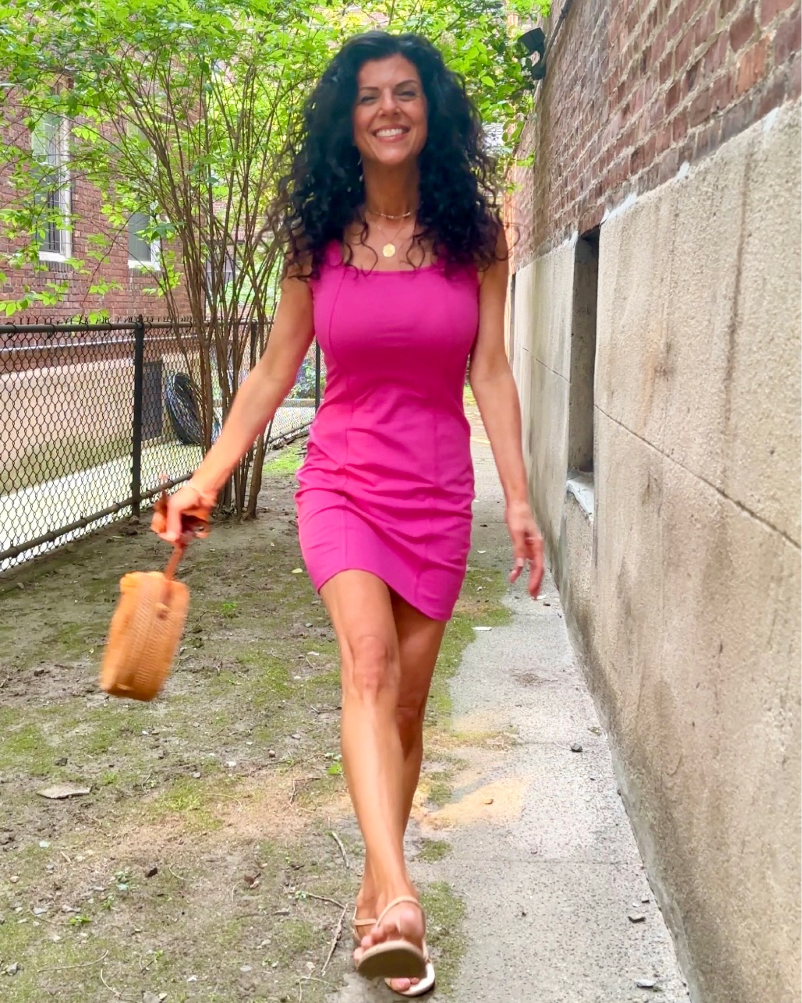 Barbie inspired dress only 10 dollars at Target! #barbieoutfit #pinkdress 

#LTKsalealert #LTKSeasonal #LTKunder50