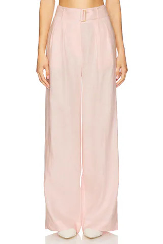 HEVRON Alina Pant in Rose Quartz from Revolve.com | Revolve Clothing (Global)
