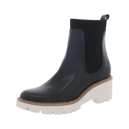 Steve Madden Womens Gus Faux Leather Laceless Chelsea Boots | Walmart (US)