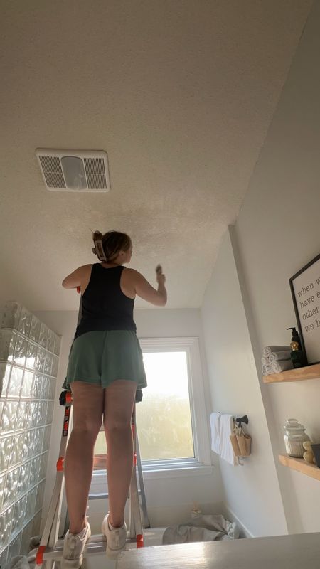 Recently we redid a section of the popcorn ceiling and boy was it a fun adventure - here are our must haves for this project! 

#LTKVideo #LTKhome #LTKover40