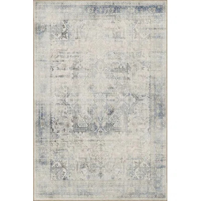 Washable Traditional Geometric Patterned Decorative Area Rug | Wayfair North America