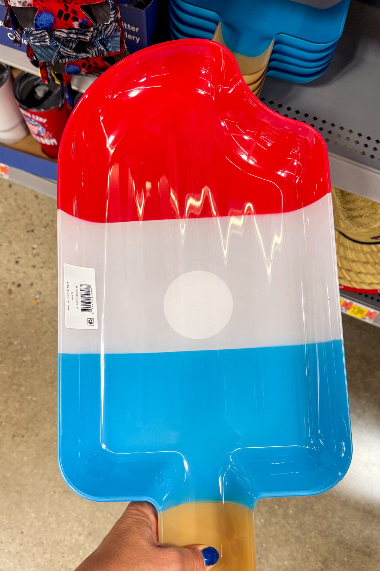 How stinkin’ cute is this popsicle shaped serving tray for summer?! So inexpensive and it’s dishwasher safe!

#LTKSeasonal
