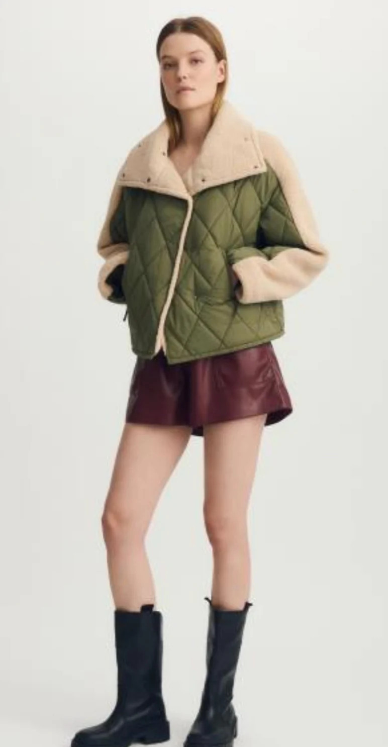 Cleta Sherpa Puffer Medium | Refinery