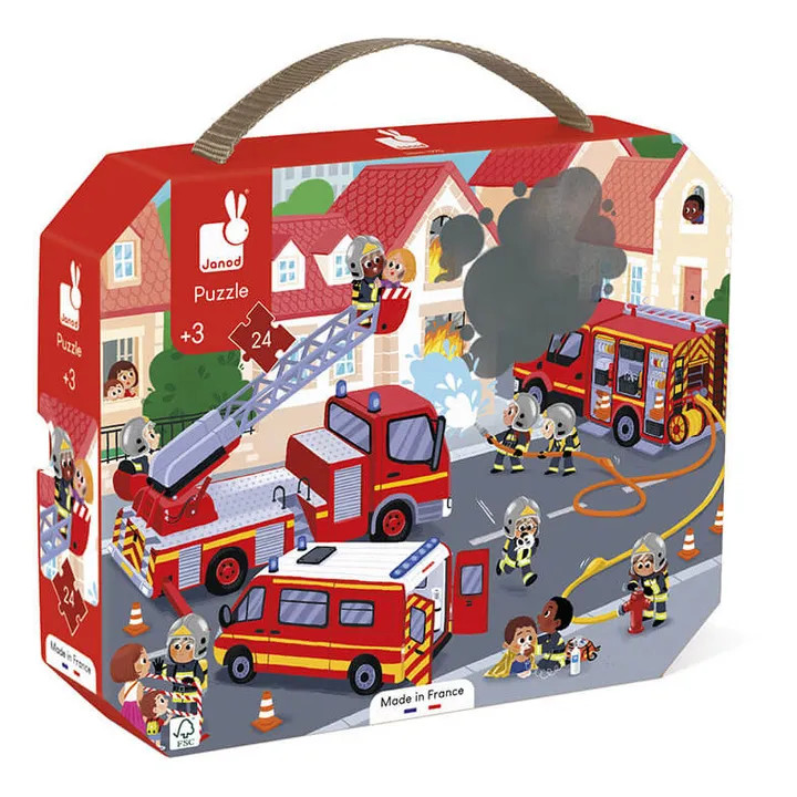 Fireman Puzzle - 24 pieces | Smallable