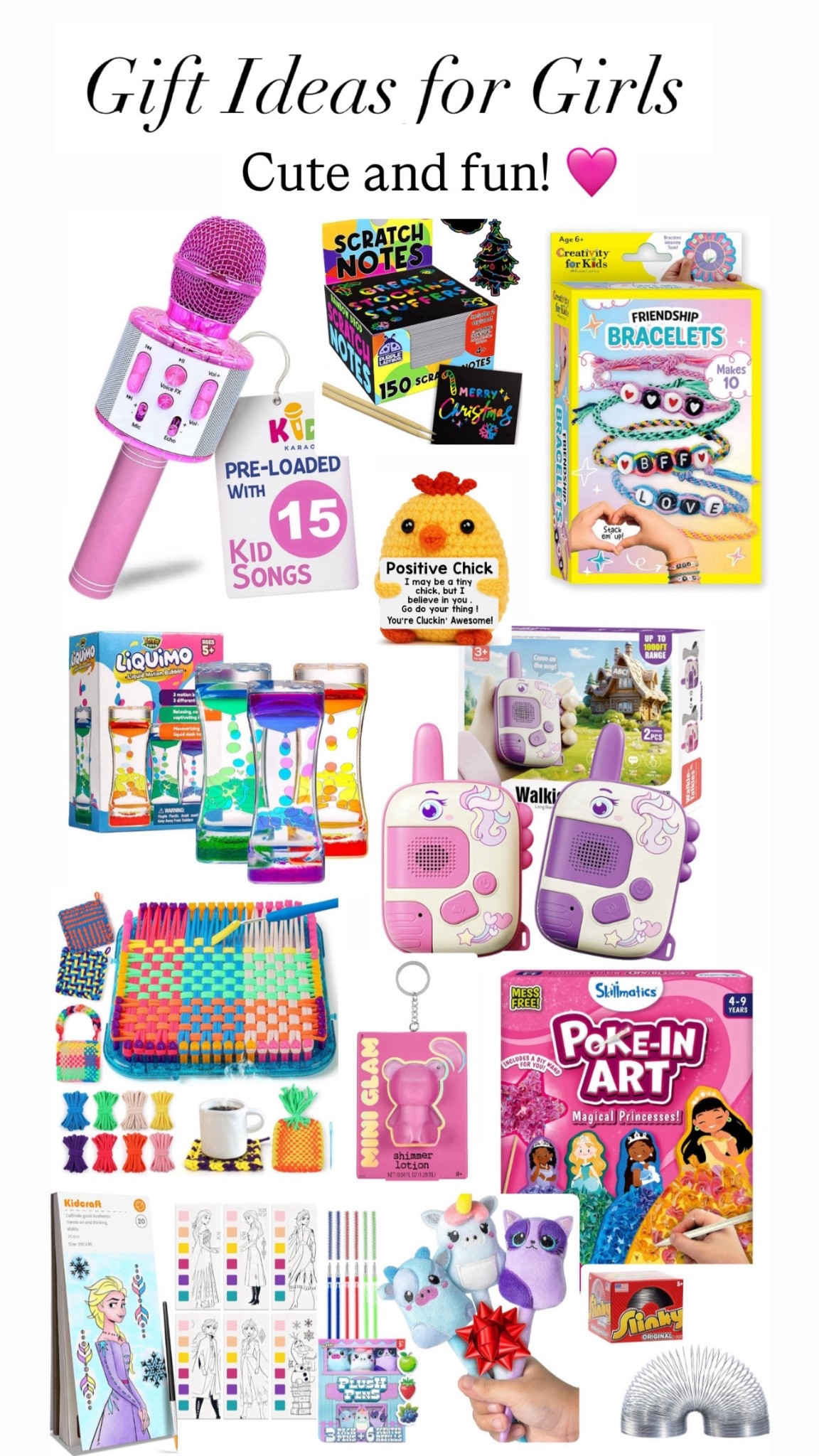Cute gift ideas for girls 

#LTKGiftGuide #LTKHoliday