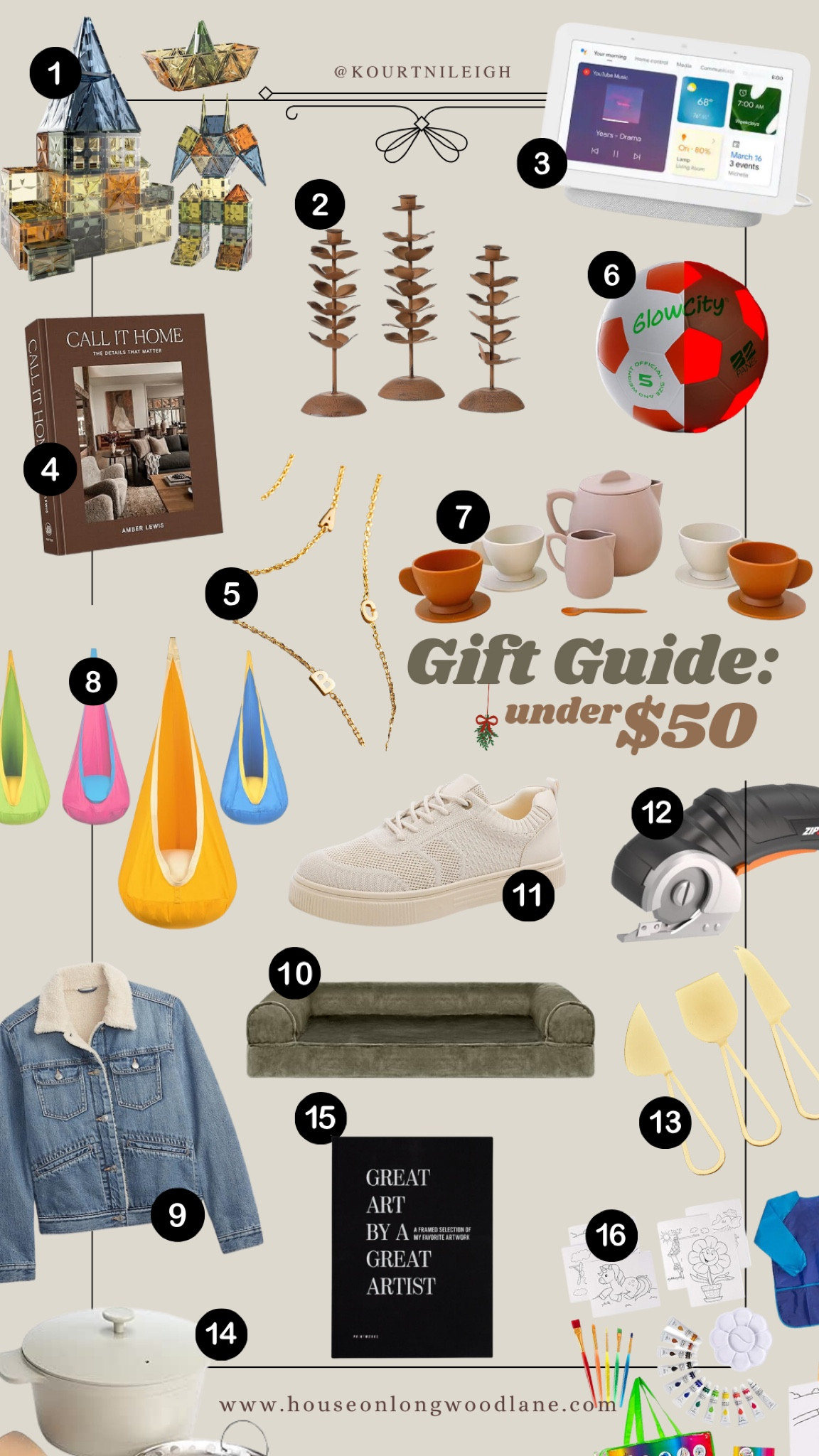Holiday Gift Guide under $50!
 When the holiday budget is set for gift giving you want to make sure you’re getting everyone what they want “within budget” and we’re sharing our gift ideas for under $50 that don’t suck! 

#LTKHoliday #LTKGiftGuide #LTKfindsunder50