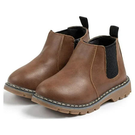 Meckior Toddler Girls Boys Boots Waterproof Short Shoes Rain Hiking Winter Snow Chelsea Ankle Booties | Walmart (US)