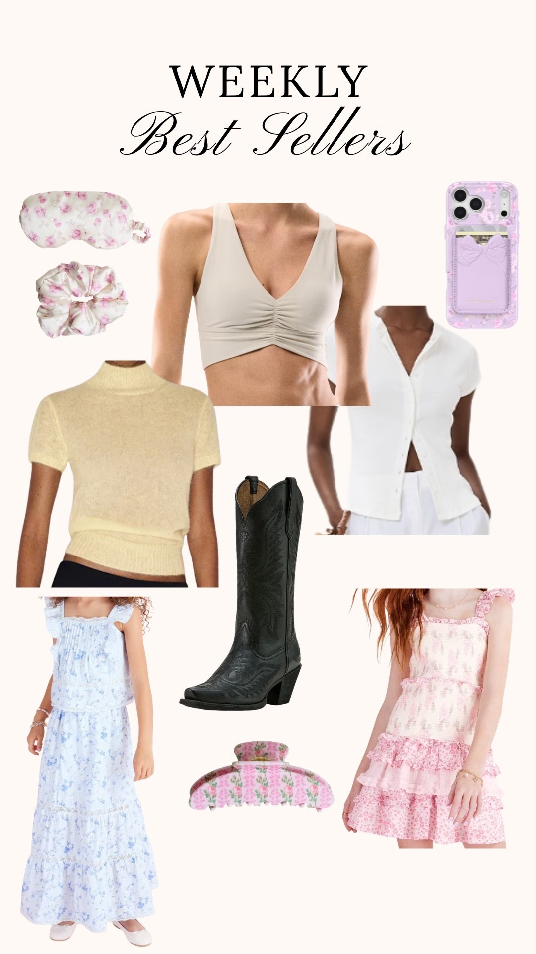 Weekly Best Sellers

#LTKSeasonal #LTKKids #LTKBeauty