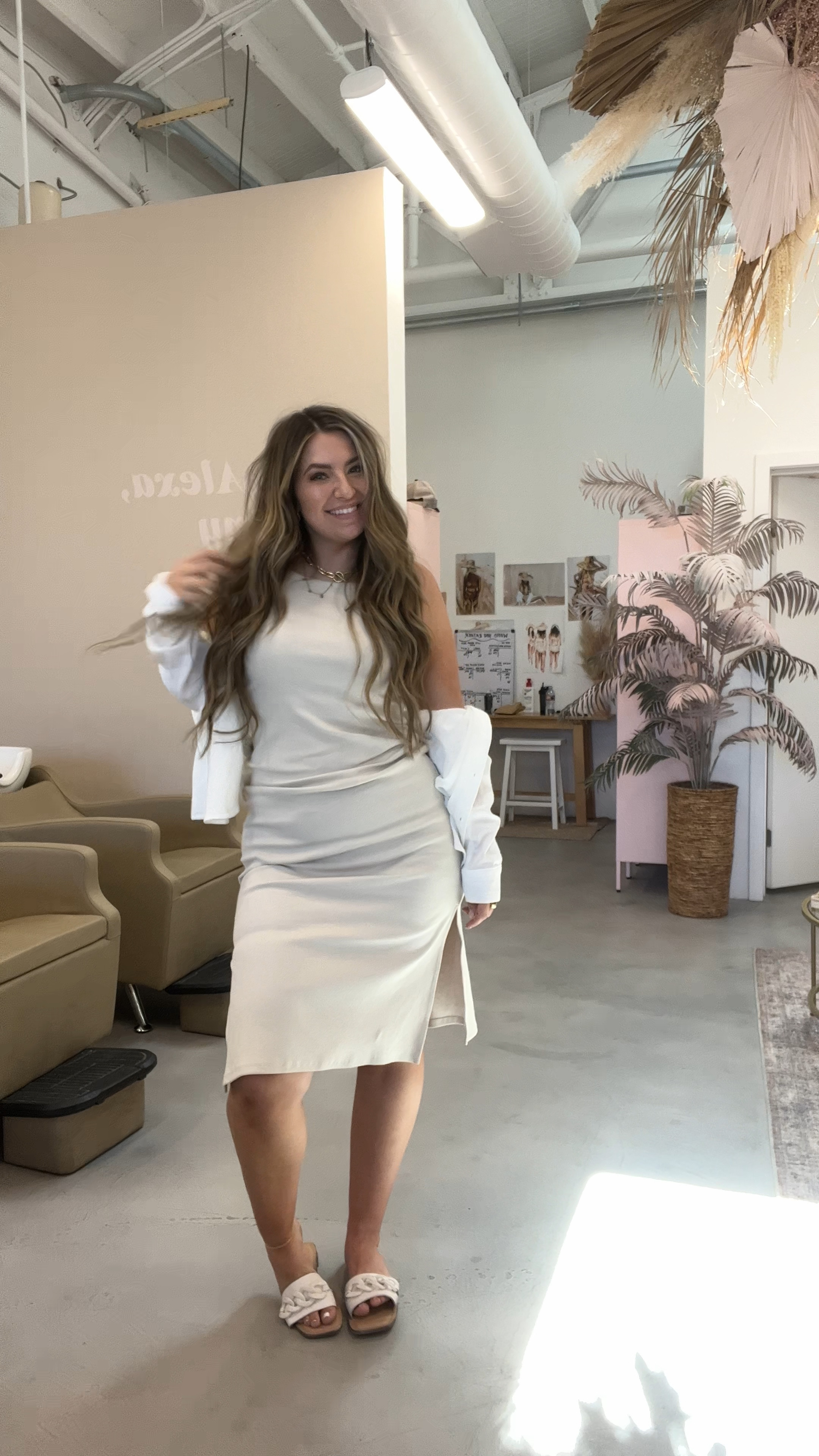 Easiest outfit I ever did make. 

Dress color is sold out but it’s the same dress as the pink one. 

#LTKcurves #LTKunder50 #LTKunder100