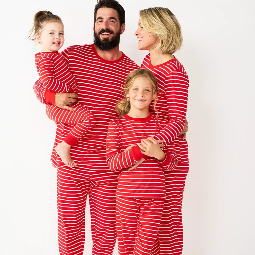 Jammies For Your Families® Joyful Celebration Striped Pajama Collection | Kohl's