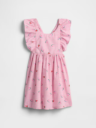 babyGap Poplin Ruffle Dress | Gap Factory | Gap Factory