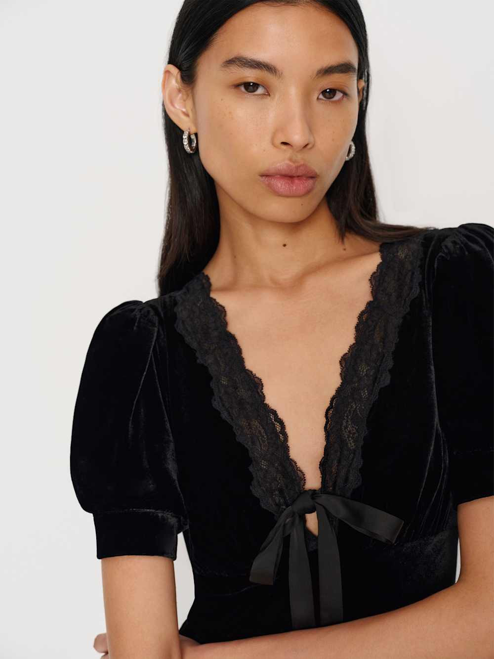 Camille Velvet Dress | Reformation (Global)