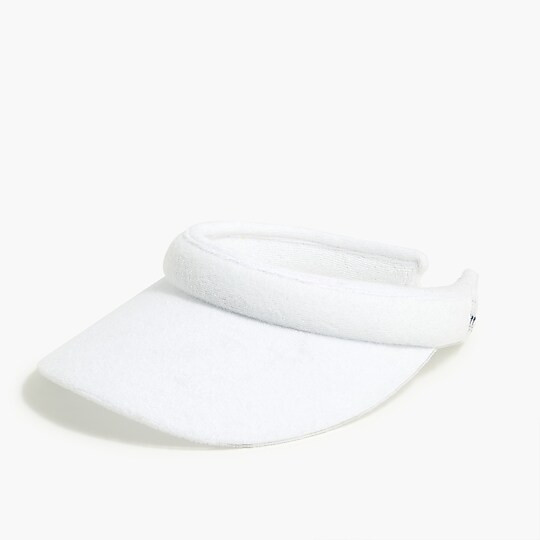Terry cotton visor | J.Crew Factory