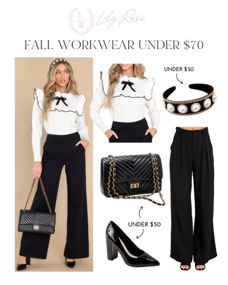 Affordable fall workwear. Fall workwear. Under $100 

#LTKunder100 #LTKworkwear #LTKSeasonal