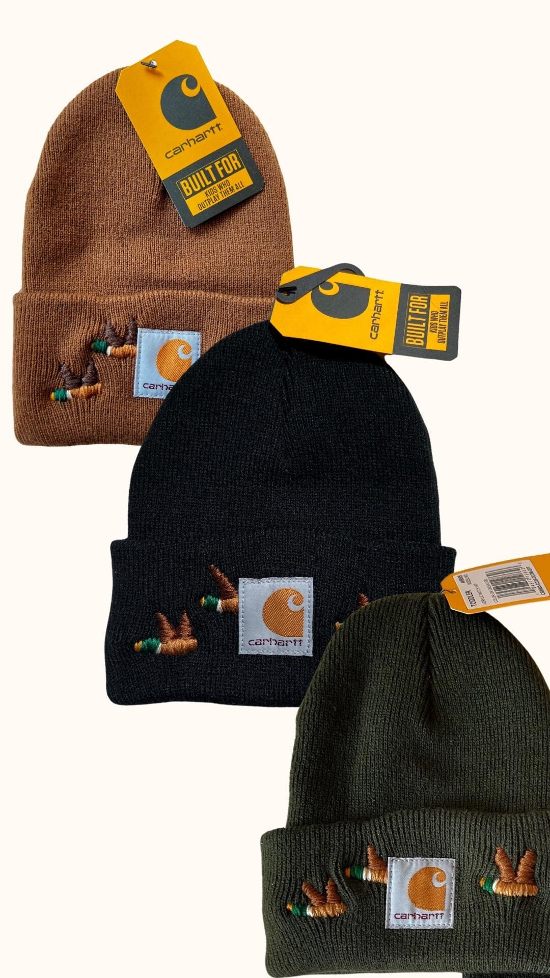 Hand Embroidered Mallard Carhartt Beanie | Etsy (US)