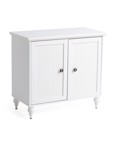 2 Door Cabinet With Rattan Inlay | Marshalls