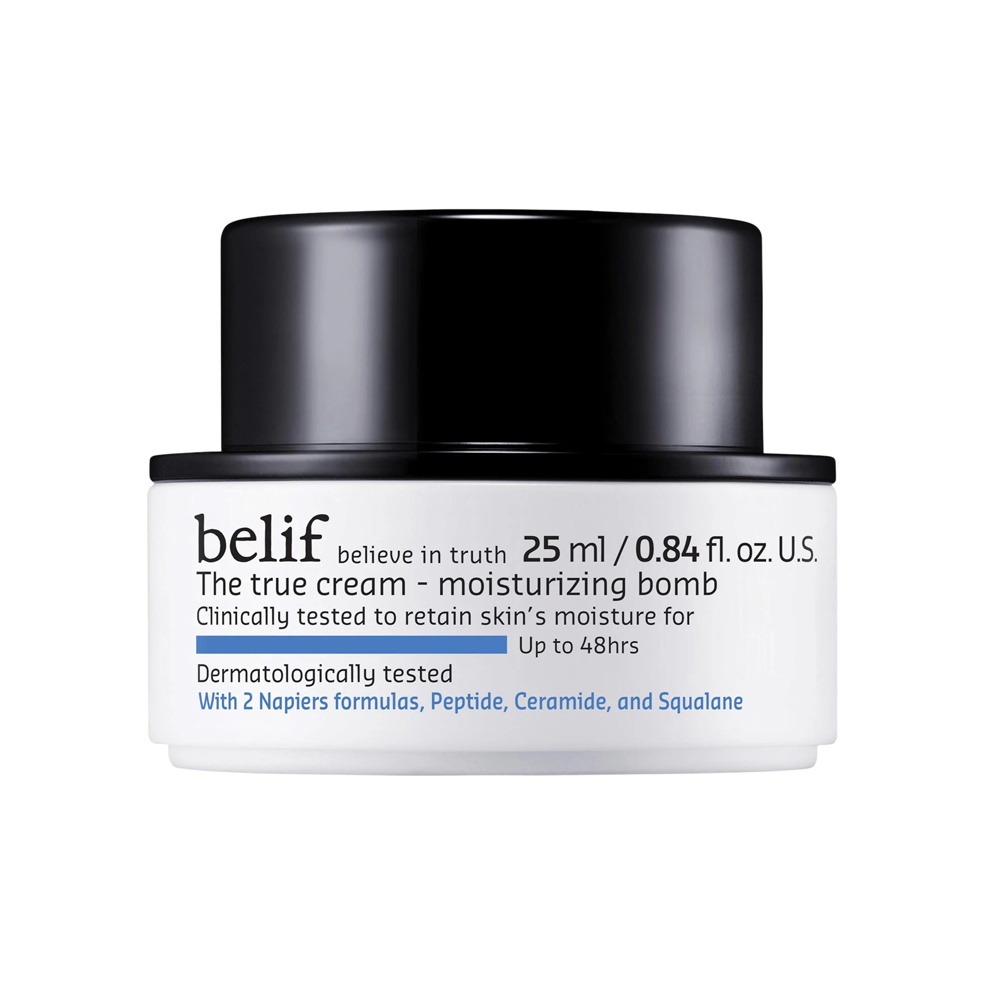 belif The True Cream Moisturizing Bomb with Peptide and Ceramide 0.84 oz / 25 ml | Sephora (US)